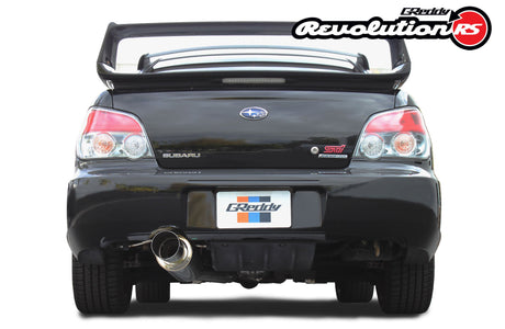GReddy Revolution RS Cat-Back Exhaust - 2002-2007 Subaru WRX / 2004-2007 STI