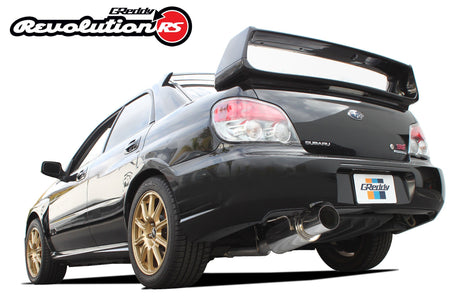 GReddy Revolution RS Cat-Back Exhaust - 2002-2007 Subaru WRX / 2004-2007 STI