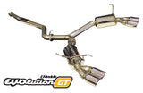 GReddy Evolution GT Cat-Back Exhaust (Sedan) - 2011-2014 Subaru STI