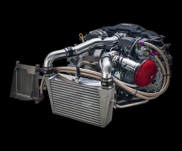 HKS GTIII-RS Bolt-On Turbo Kit without Catalytic Converter - 2013-2020 Subaru BRZ
