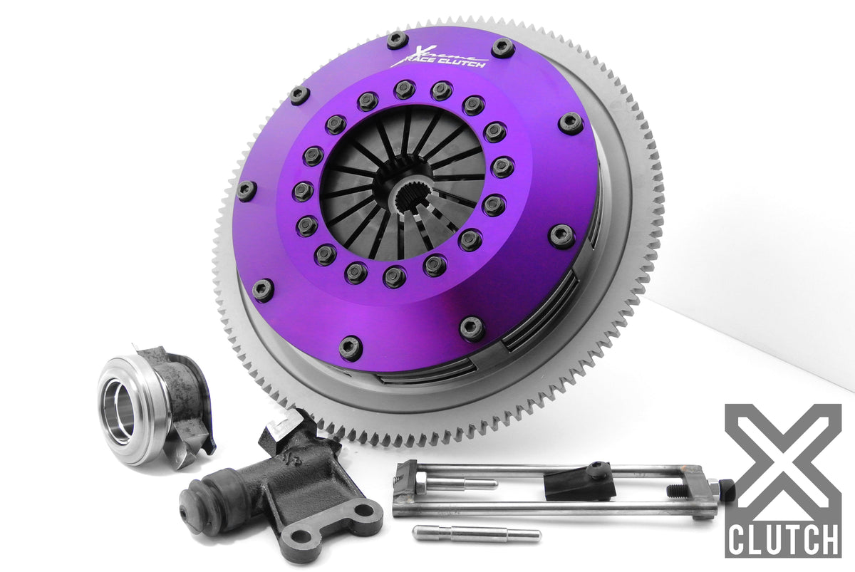XCLUTCH Stage 5 8.0in Twin Disc Sprung Ceramic Clutch Kit - 2015-2021 Subaru STI