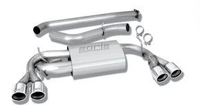 Borla S-Type Cat-Back Exhaust for Hatchback - 2008-2014 Subaru STI / 2011-2014 WRX