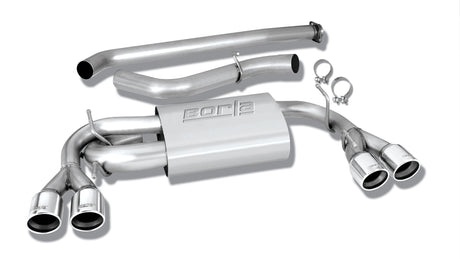 Borla S-Type Cat-Back Exhaust for Hatchback - 2008-2014 Subaru STI / 2011-2014 WRX