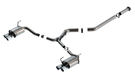 Borla S-Type Cat-Back Exhaust - 2022-2026 Subaru WRX