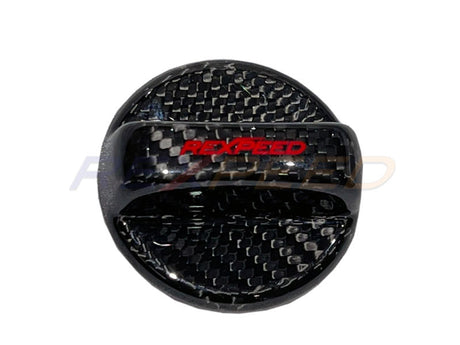 Rexpeed Dry Carbon Competition Cap Cover for 2022+ Subaru WRX VB