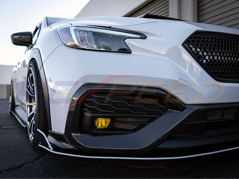 Rexpeed Dry Carbon Front Side Duct Covers for 2022+ Subaru WRX VB