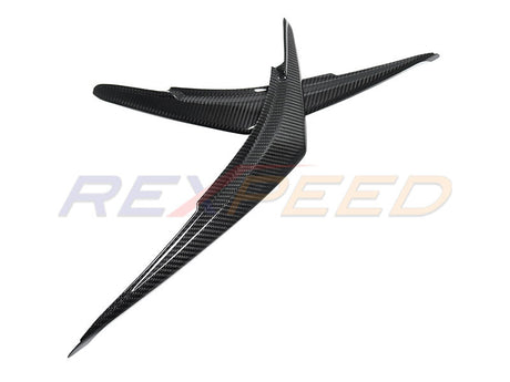 Rexpeed dry carbon headlight eyelids for 2022+ Subaru WRX VB