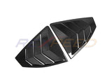 Rexpeed Dry Carbon Rear Window Louver Shutter Covers for 2022+ Subaru WRX VB