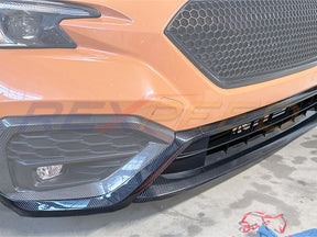 Rexpeed Dry Carbon Front Bumper Covers for 2022+ Subaru WRX VB