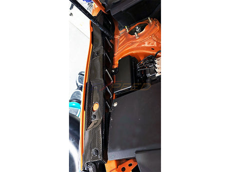 Rexpeed Dry Carbon Engine Side Fender Shroud Covers for 2022+ Subaru WRX VB