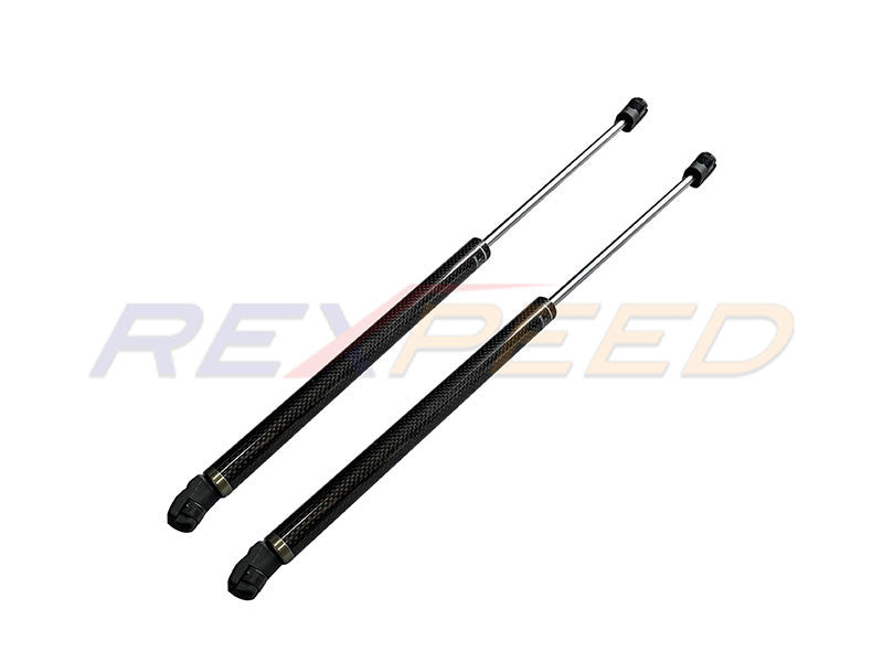Rexpeed carbon fiber hood struts for 2022+ Subaru WRX VB