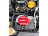 Rexpeed coolant washer and brake fluid cap covers for Subaru WRX