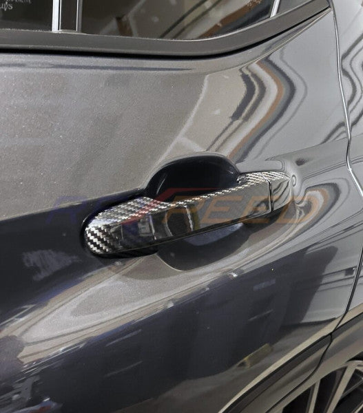 Rexpeed Dry Carbon Fiber Door Handle Covers for 2022+ Subaru WRX VB