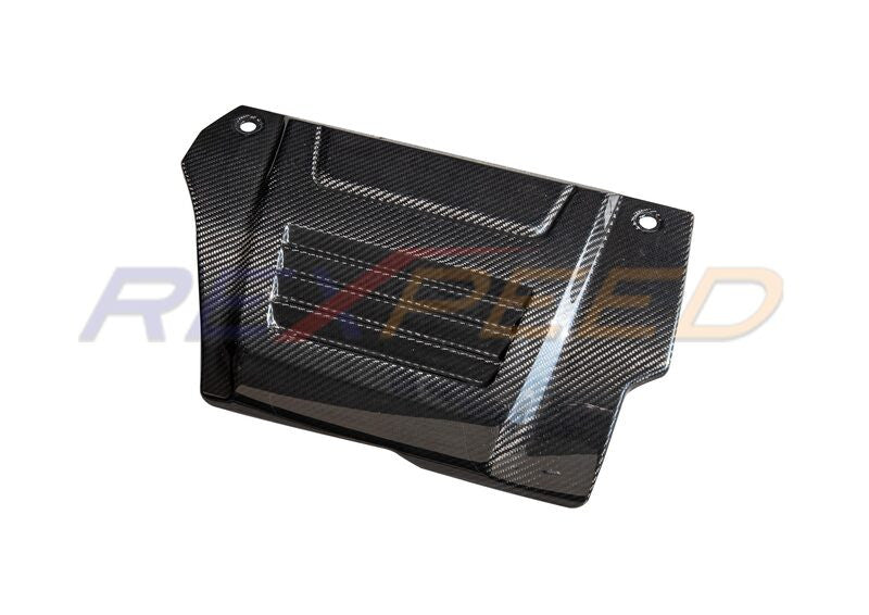 Rexpeed Dry Carbon Pulley Cover Full Replacement for 2022+ Subaru WRX VB