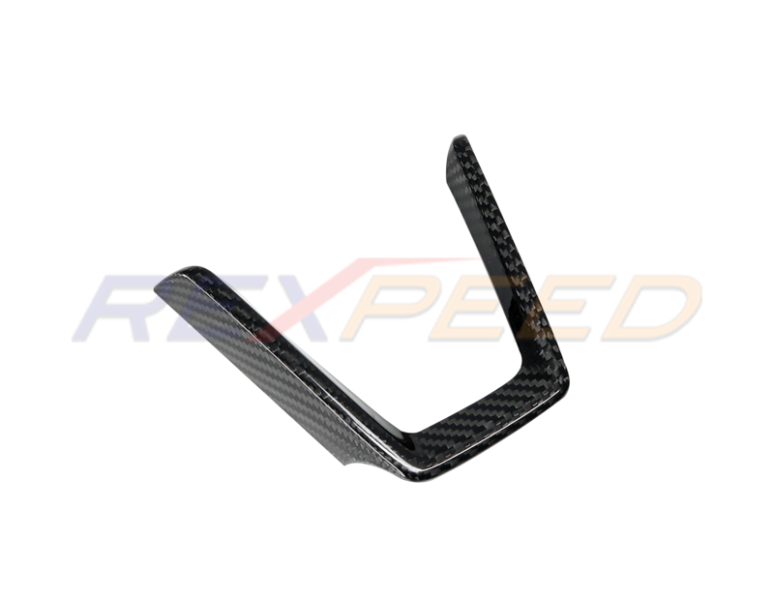 Rexpeed Dry Carbon Steering Wheel Frame Cover for 2022+ Subaru WRX VB