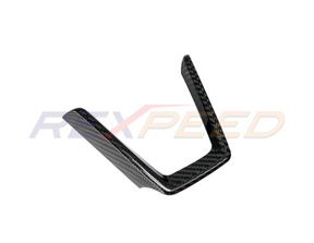Rexpeed Dry Carbon Steering Wheel Frame Cover for 2022+ Subaru WRX VB
