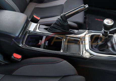 Rexpeed Dry Carbon Cup Holder Cover (LHD) for 2022+ Subaru WRX VB