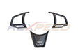 Rexpeed AT Dry Carbon Fiber Steering Wheel Cover for 2022+ Subaru WRX VB