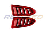 Rexpeed Dry Carbon Defroster Vent Covers for 2022+ Subaru WRX VB