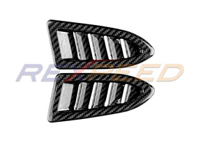 Rexpeed Dry Carbon Defroster Vent Covers for 2022+ Subaru WRX VB