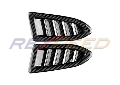 Rexpeed Dry Carbon Defroster Vent Covers for 2022+ Subaru WRX VB