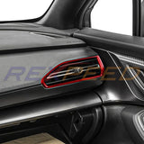 Rexpeed Dry Carbon AC Vent Trim Covers for 2022+ Subaru WRX VB
