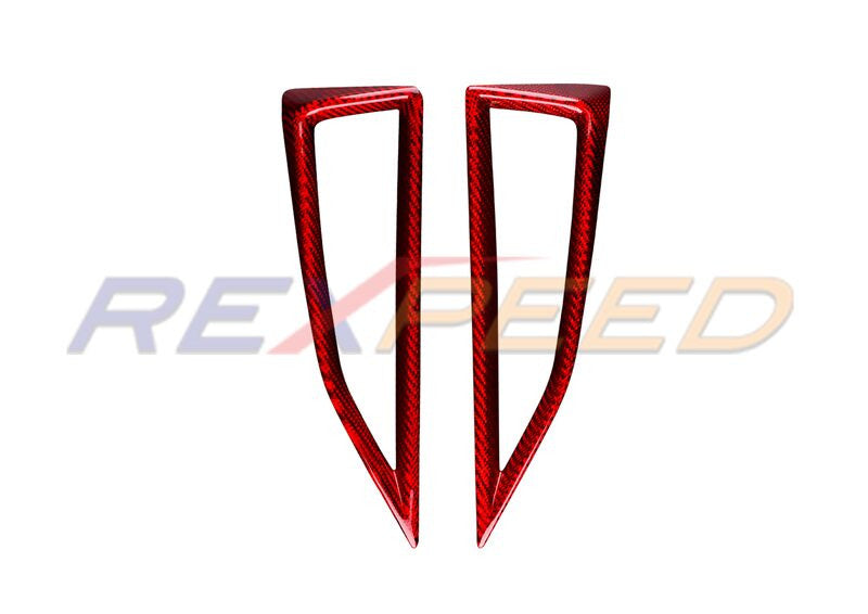 Rexpeed Dry Carbon AC Vent Trim Covers for 2022+ Subaru WRX VB