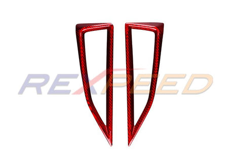 Rexpeed Dry Carbon AC Vent Trim Covers for 2022+ Subaru WRX VB