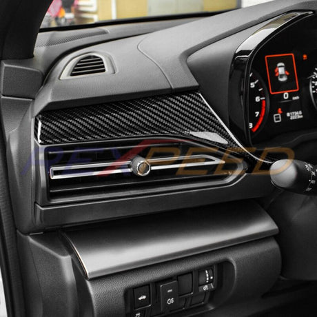 Rexpeed Dry Carbon Dash Covers (LHD) for 2022+ Subaru WRX VB