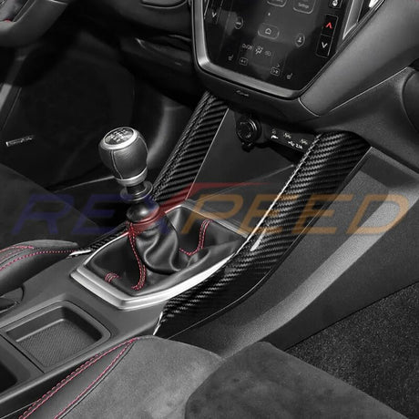 Rexpeed MT Dry Carbon Gear Shift Side Covers for 2022+ Subaru WRX VB