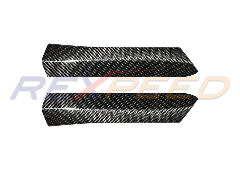 Rexpeed AT Dry Carbon Gear Shift Side Covers for 2022+ Subaru WRX VB