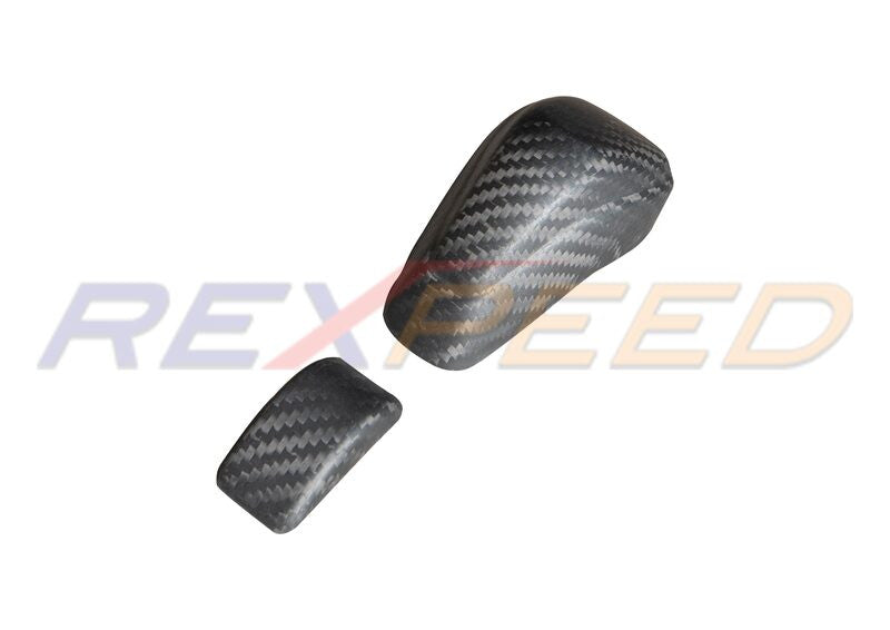 Rexpeed AT Dry Carbon Shift Knob Cover for 2022+ Subaru WRX VB