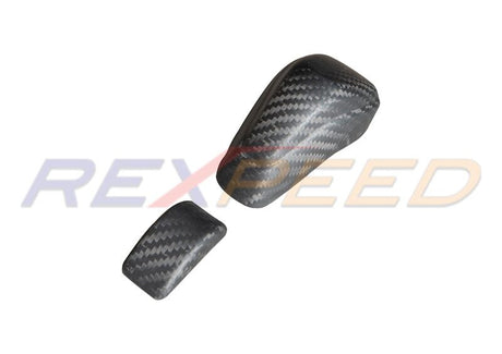 Rexpeed AT Dry Carbon Shift Knob Cover for 2022+ Subaru WRX VB