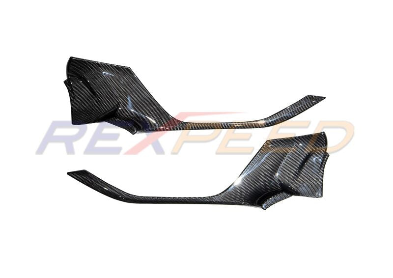 Rexpeed Dry Carbon Front Door Inner Trim for 2022+ Subaru WRX VB