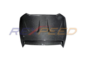 Rexpeed V3 Carbon Fiber Hood Scoop Full Replacement for 2022+ Subaru WRX VB