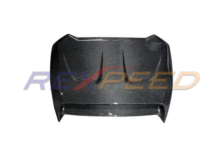 Rexpeed V3 Carbon Fiber Hood Scoop Full Replacement for 2022+ Subaru WRX VB