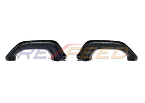 Rexpeed Carbon Bumper Heat Shield Full Replacements for 2022+ Subaru WRX VB