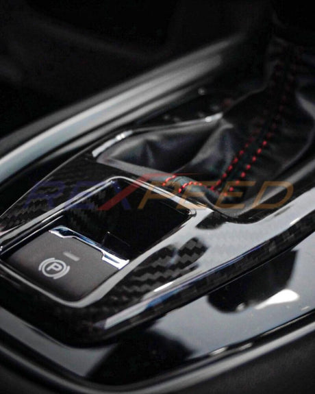 Rexpeed AT Dry Carbon Shift Trim Cover for 2022+ Subaru WRX VB