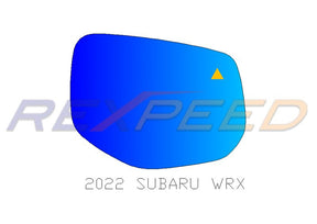 Rexpeed Polarized Blue Mirrors with Heated Anti Fog & Blind Spots on Mirror Caps for 2022+ Subaru WRX VB
