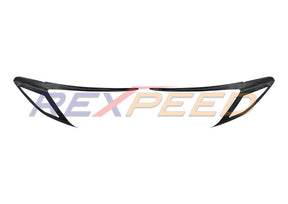 Rexpeed Dry Carbon Headlight Eyelid - Full wrapped with signal cutouts for 2022+ Subaru WRX VB