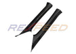 Rexpeed Dry Carbon Interior A-Pillar Covers for 2022+ Subaru WRX VB