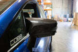 Revel GT Dry Carbon Mirror Covers (New style) - 2015-2021 Subaru WRX / 2015-2021 STI