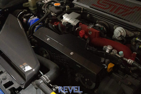 Revel GT Dry Carbon Belt Cover Replacement - 2015-2021 Subaru WRX / 2015-2021 STI
