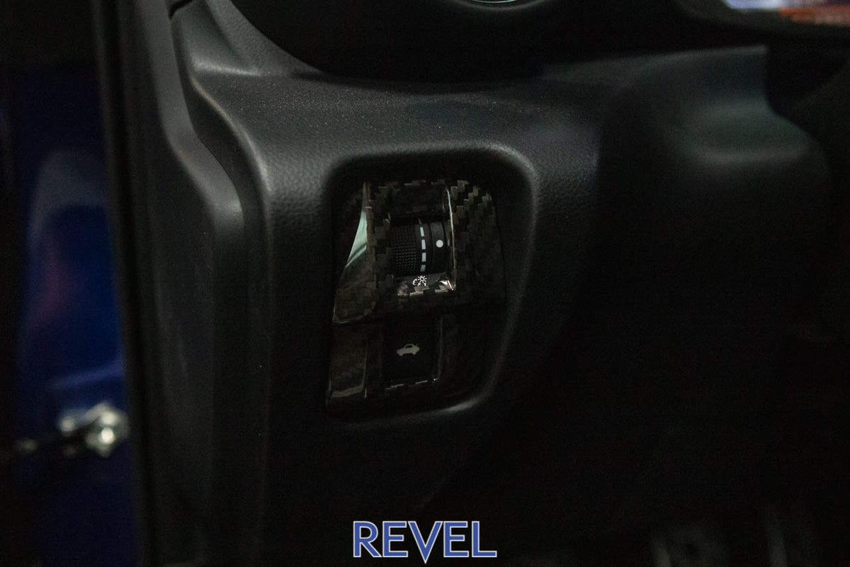 Revel GT Dry Carbon Cluster Switch Panel Cover - 2022 Subaru BRZ