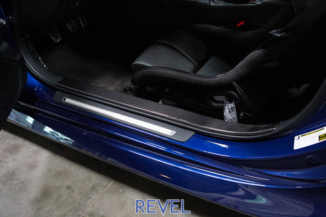 Revel GT Dry Carbon Scuff Plate Cover - 2022 Subaru BRZ