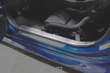 Revel GT Dry Carbon Scuff Plate Cover - 2022 Subaru BRZ