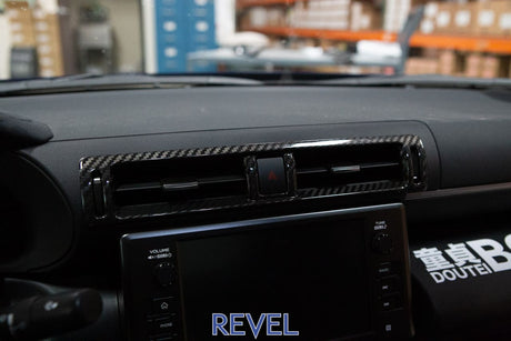 Revel GT Dry Carbon Center A/C Panel Cover - 2022 Subaru BRZ