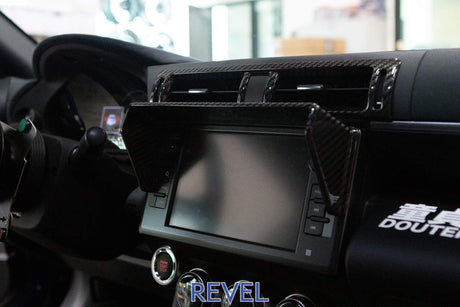 Revel GT Dry Carbon Navigator Visor - 2022 Subaru BRZ