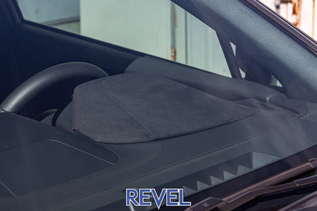 Revel GT Dry Carbon Center Dash Cover with Alcantara - 2022 Subaru WRX