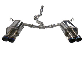 Invidia Q300 Titanium-Tip Cat-Back Exhaust - 2011-2021 Subaru WRX / STI Sedan